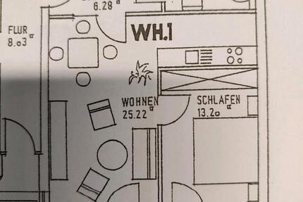 Wohnung Eisenach - 2 Zimmer, 52 m&sup2;, 475&euro; | Angebot:24846685