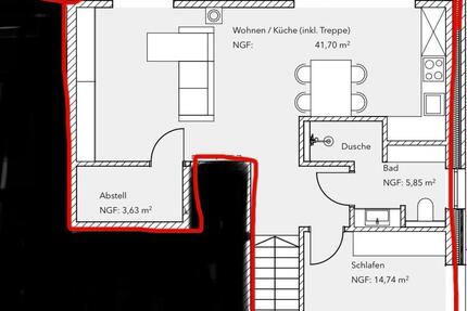 Wohnung Friesoythe - 2 Zimmer, 70 m&sup2;, 800&euro; | Angebot:25232085