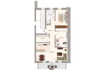 Etagenwohnung Geestland - 3 Zimmer, 74 m&sup2;, 1.052&euro; | Angebot:26531172