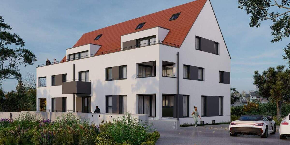 Etagenwohnung Römerstein Zainingen - 2 Zimmer, 45 m&sup2;, 600&euro; | Angebot:24759198