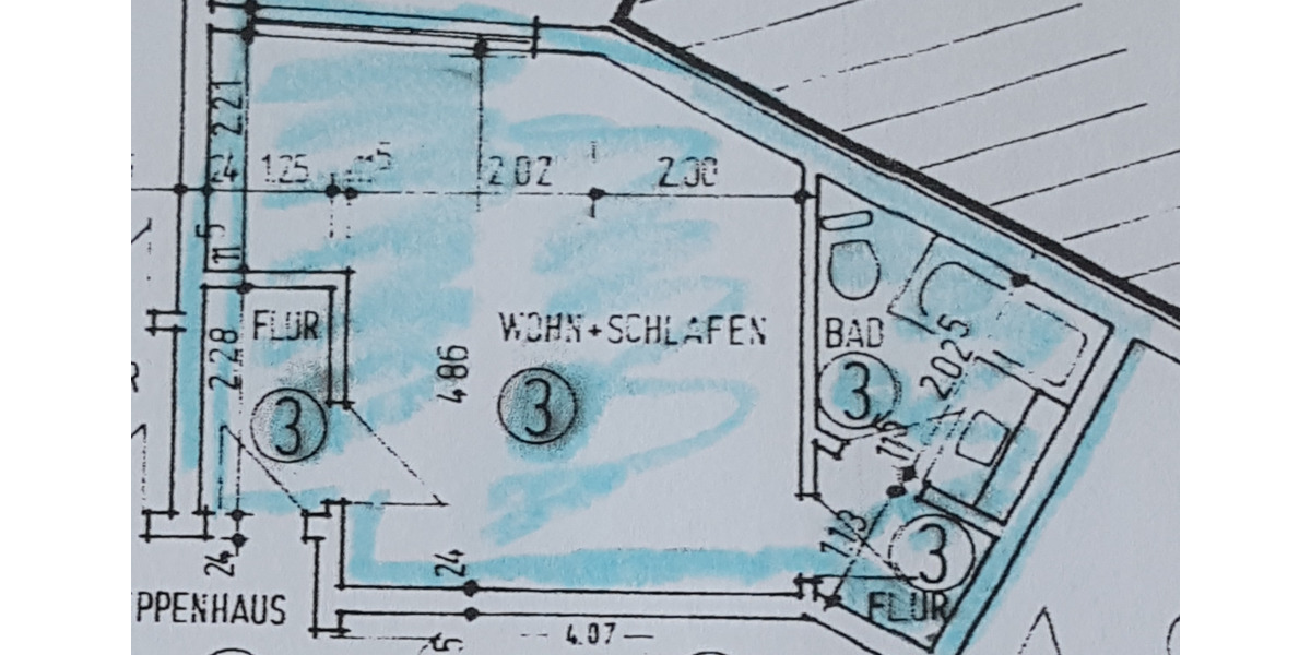 Etagenwohnung Worms - 1 Zimmer, 31 m&sup2;, 450&euro; | Angebot:25048856