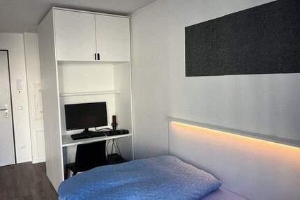 Moderne 1-Zimmer-Wohnung mit Balkon in Leipzig Schleußig zimmer