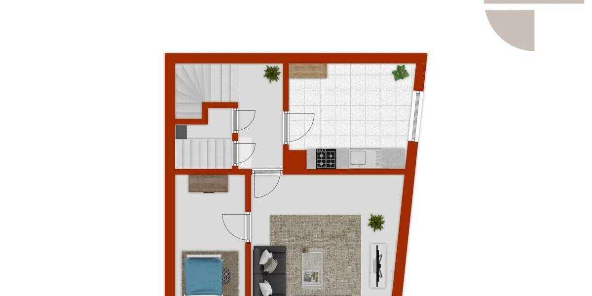 Einfamilienhaus Eggenfelden - 4 Zimmer, 109 m&sup2;, 960&euro; | Angebot:26139196