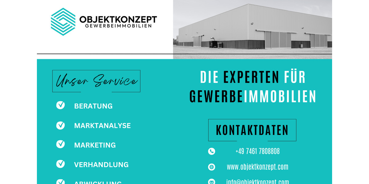 Gewerbeobjekt Geisingen - 3.700&euro; | Angebot:25085555