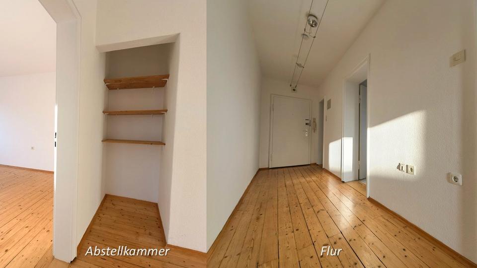 Etagenwohnung Augsburg Innenstadt - 3 Zimmer, 68 m&sup2;, 1.220&euro; | Angebot:26025695