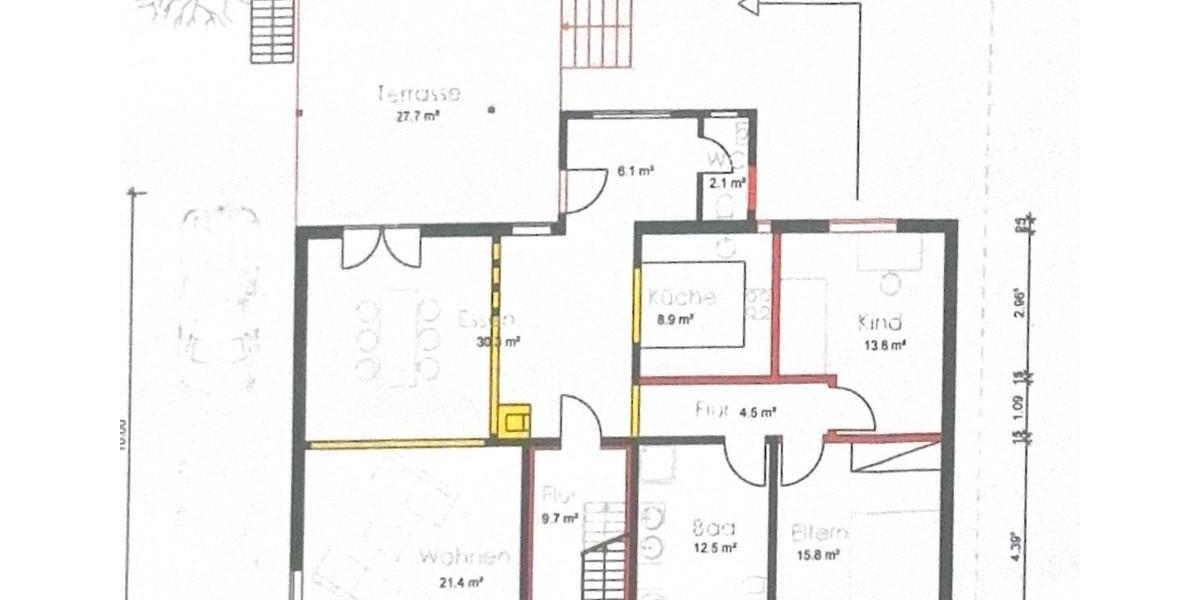 Etagenwohnung Neuhausen auf den Fildern - 4.5 Zimmer, 125 m&sup2;, 1.600&euro; | Angebot:24865417