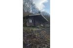 Nähe Osburg ( Hunsrück ) Holzblockhaus im Wald
