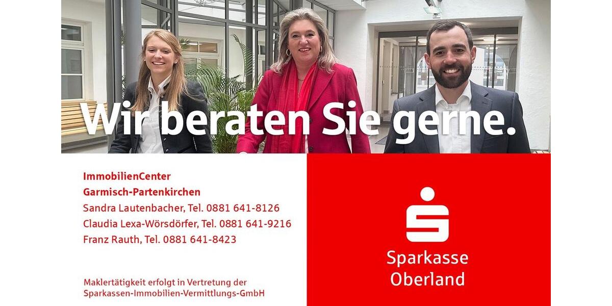 Dachgeschoßwohnung Garmisch-Partenkirchen Breitenau - 2 Zimmer, 53 m&sup2;, 900&euro; | Angebot:26634318