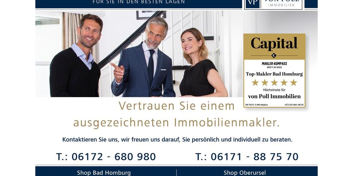 Etagenwohnung Kronberg im Taunus - 3 Zimmer, 103 m&sup2;, 2.100&euro; | Angebot:25591325