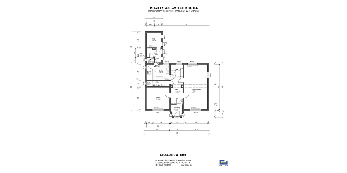 Einfamilienhaus Neustadt in Holstein - 5 Zimmer, 184 m&sup2;, 2.650&euro; | Angebot:26434020