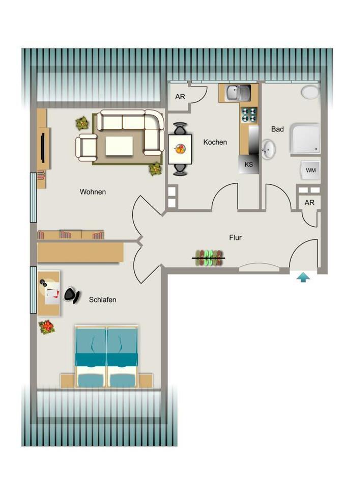 Wohnen, wo das Herz schlägt. zimmer