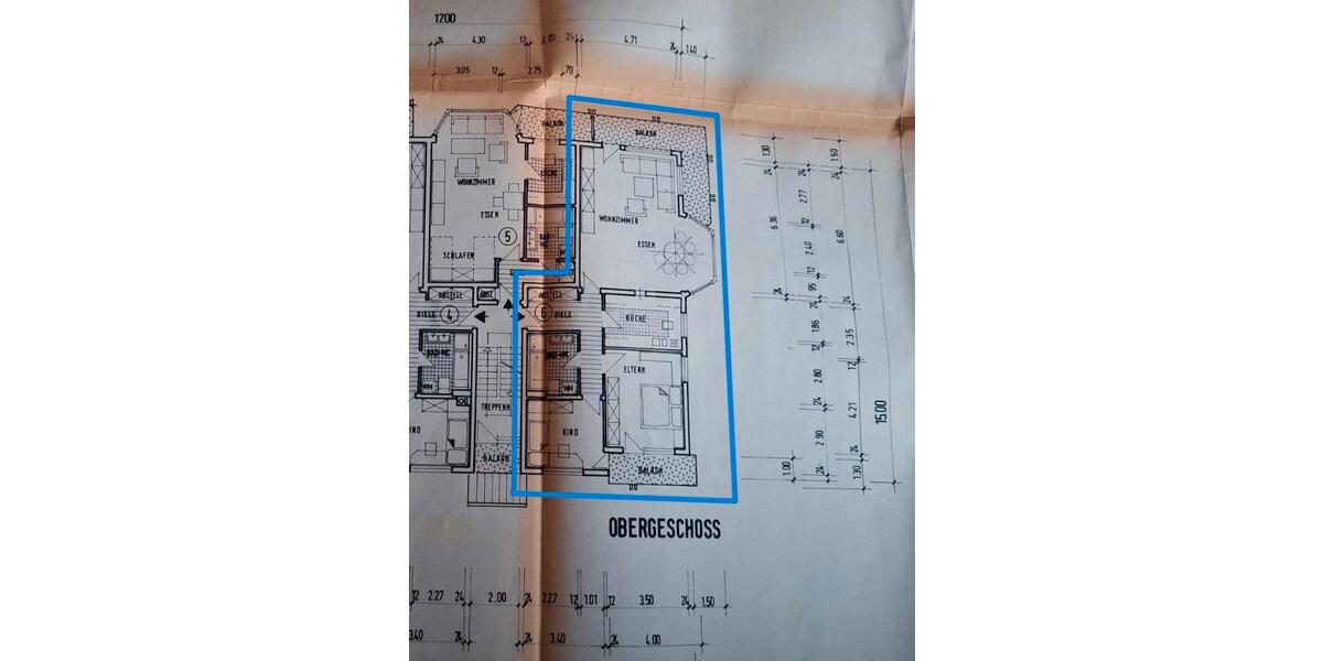 Etagenwohnung Karlsbad - 3 Zimmer, 90 m&sup2;, 990&euro; | Angebot:26702464