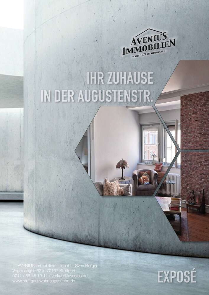 Wohnung zum Mieten in Stuttgart 1.050 € 79.82 m²