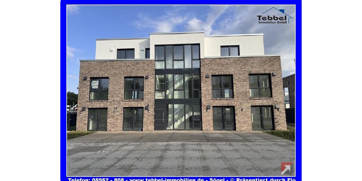 Etagenwohnung Sögel - 4 Zimmer, 80 m&sup2;, 736&euro; | Angebot:25009935