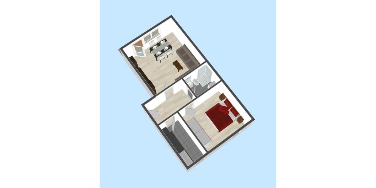 Etagenwohnung Siegsdorf - 2 Zimmer, 48 m&sup2;, 750&euro; | Angebot:26549906