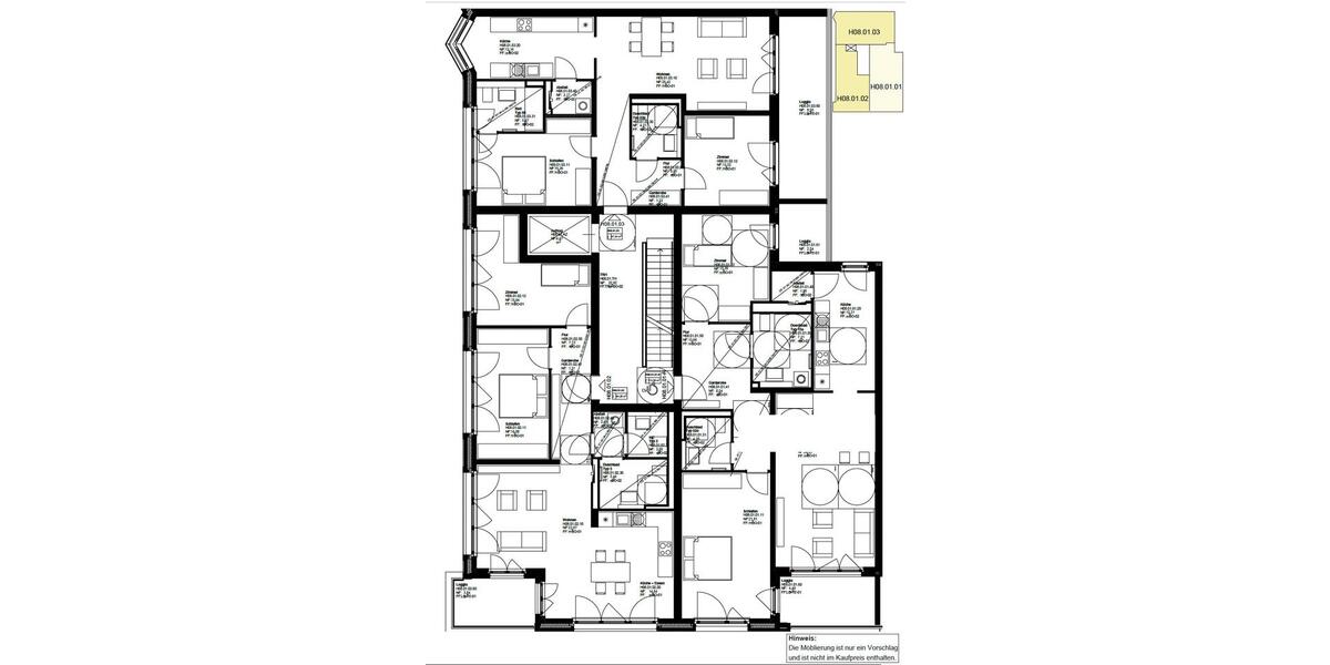 Etagenwohnung Hannover Vahrenwald-List - 3 Zimmer, 94 m&sup2;, 1.598&euro; | Angebot:26144580