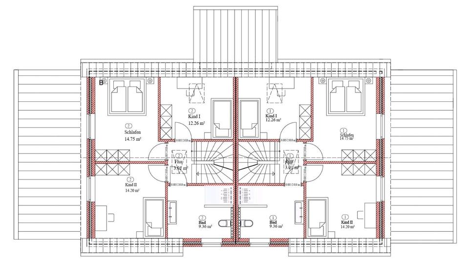Doppelhaushälfte Friesoythe - 5 Zimmer, 105 m&sup2;, 1.200&euro; | Angebot:26143027