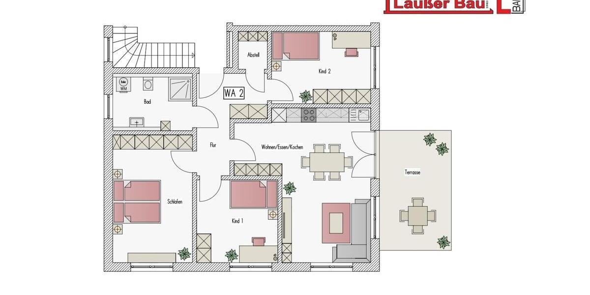 Erdgeschoßwohnung Schwandorf - 4 Zimmer, 99 m&sup2;, 1.287&euro; | Angebot:25650933