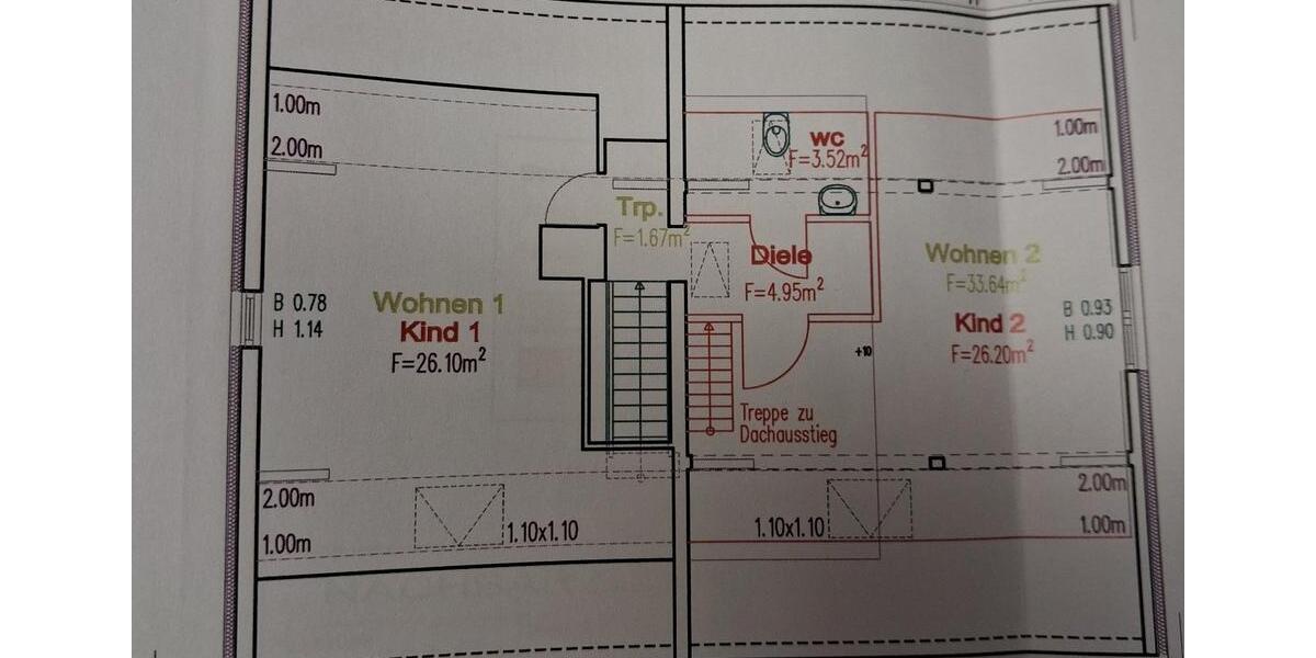 Maisonettenwohnung Schmalkalden - 4 Zimmer, 130 m&sup2;, 1.300&euro; | Angebot:26431092