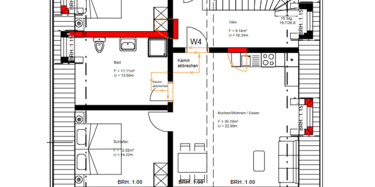 Dachgeschoßwohnung Wiesentheid - 2 Zimmer, 54 m&sup2;, 511&euro; | Angebot:25852647