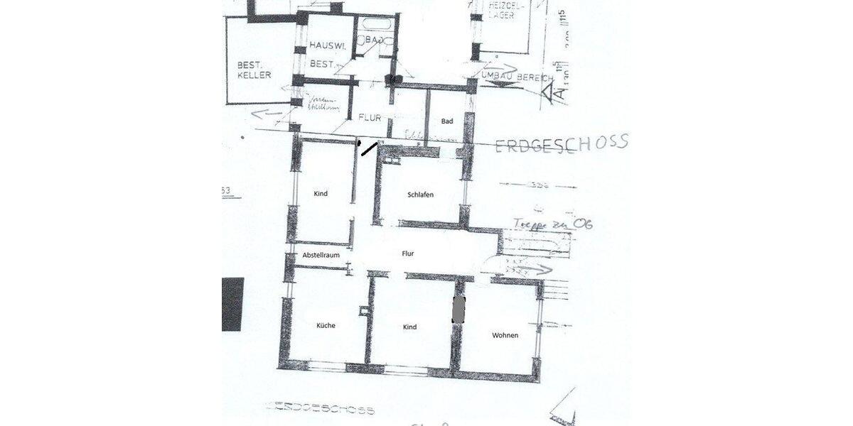 Erdgeschoßwohnung Gunzenhausen - 4 Zimmer, 124 m&sup2;, 965&euro; | Angebot:26429646