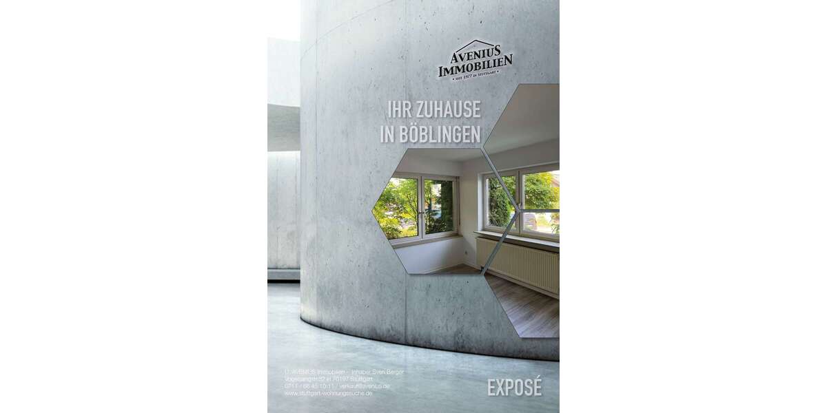 Etagenwohnung Böblingen - 1.5 Zimmer, 41 m&sup2;, 560&euro; | Angebot:26169086