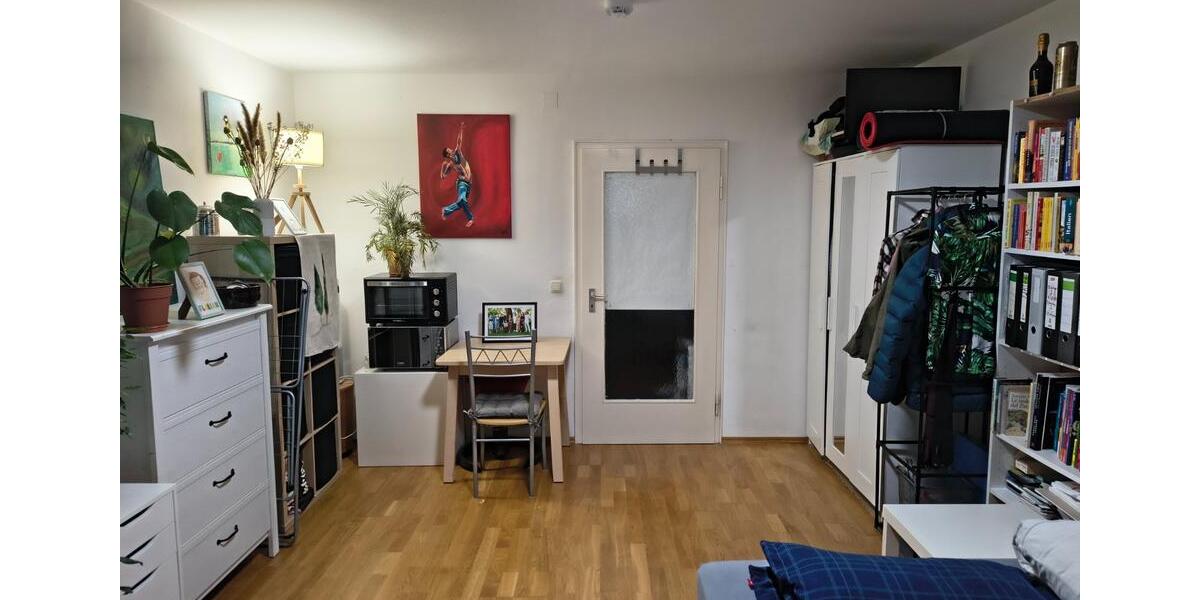 Erdgeschoßwohnung München Maxvorstadt - 1 Zimmer, 26 m&sup2;, 580&euro; | Angebot:25022521