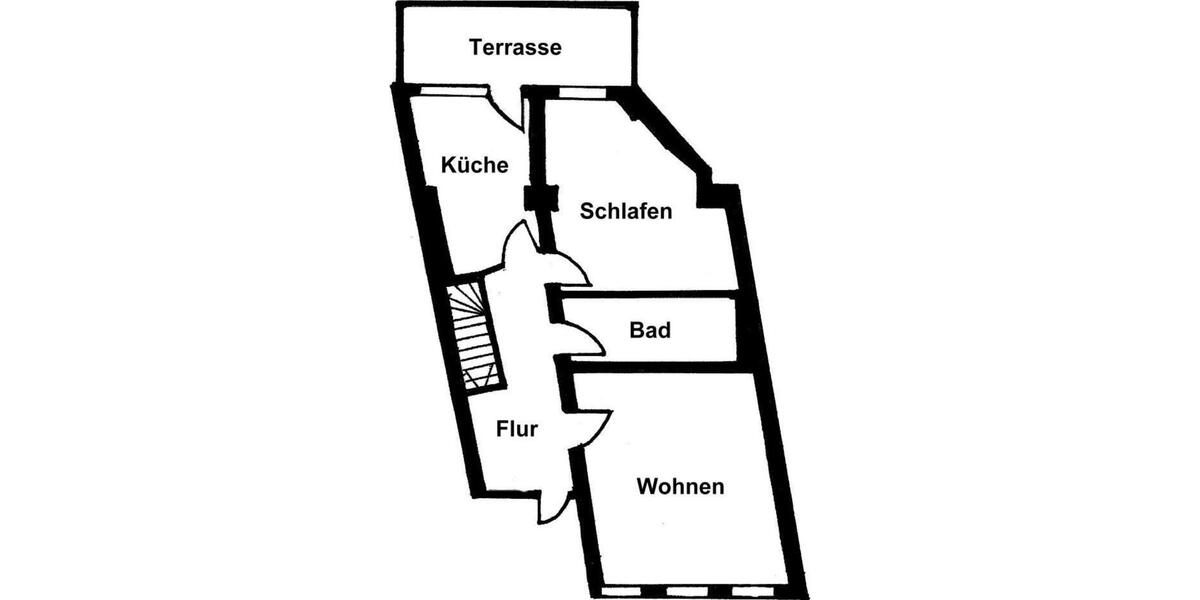 Erdgeschoßwohnung Nossen - 2 Zimmer, 450&euro; | Angebot:22631825