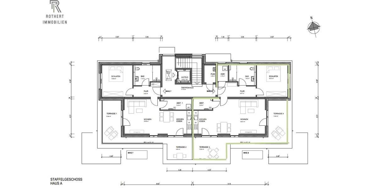 Etagenwohnung Zetel - 2 Zimmer, 87 m&sup2;, 1.070&euro; | Angebot:26618573