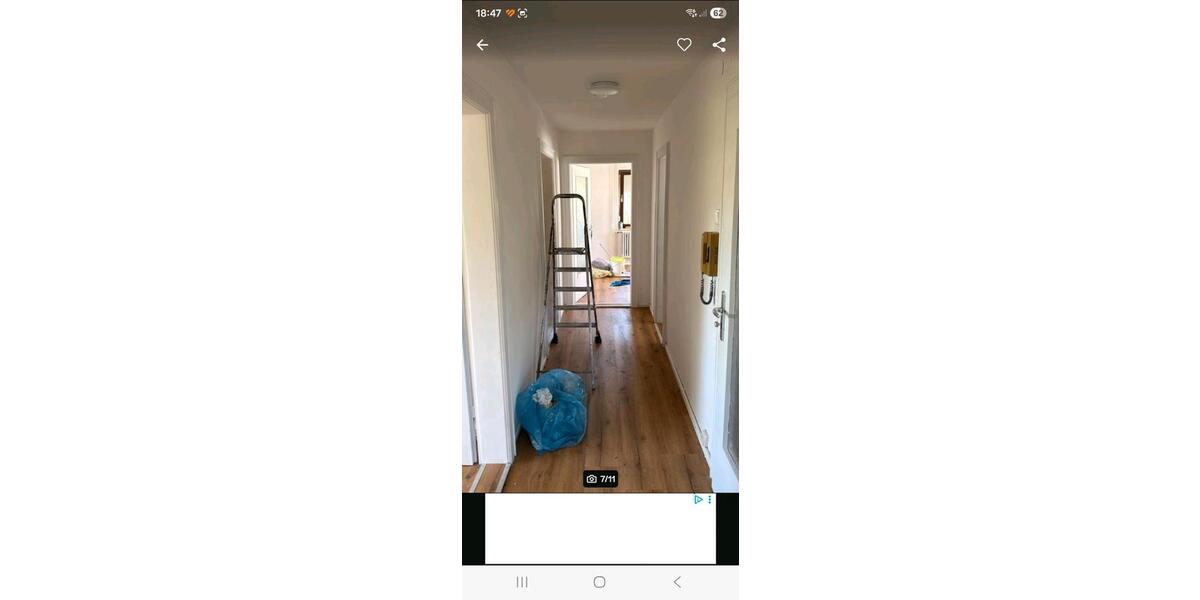 Etagenwohnung Klettgau - 2.5 Zimmer, 63 m&sup2;, 1.100&euro; | Angebot:26636256