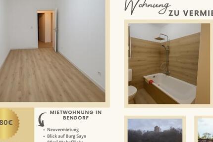 Frisch sanierte 3-Zimmer-Wohnung mit Blick auf Burg Sayn in Bendorf 3 zimmer