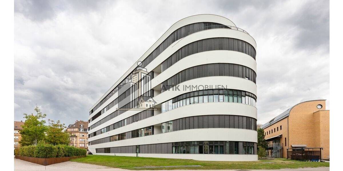 ATIK: Helle, klimatisierte Büroflächen im zentral gelegenen Synus Bürogebäude - Gewerbeobjekt Karlsruhe Südweststadt | Angebot:26267256