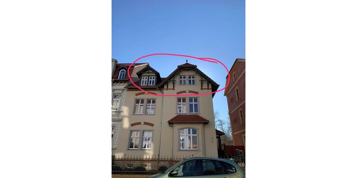 Dachgeschoßwohnung Naumburg (Saale) - 2 Zimmer, 60 m&sup2;, 445&euro; | Angebot:25081567