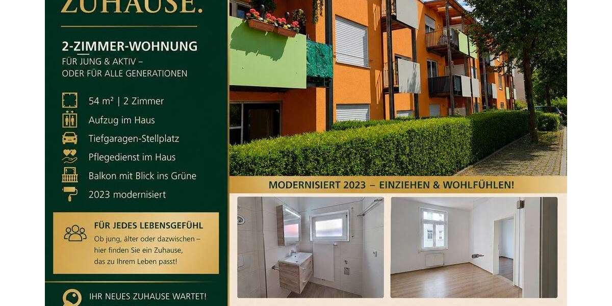 Etagenwohnung Hartha - 2 Zimmer, 54 m&sup2;, 380&euro; | Angebot:27050031