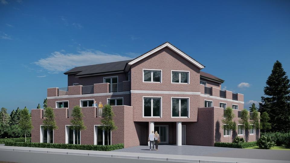 Moderne 3-Zimmer-Wohnung mit Balkon & Carport in zentraler Lage