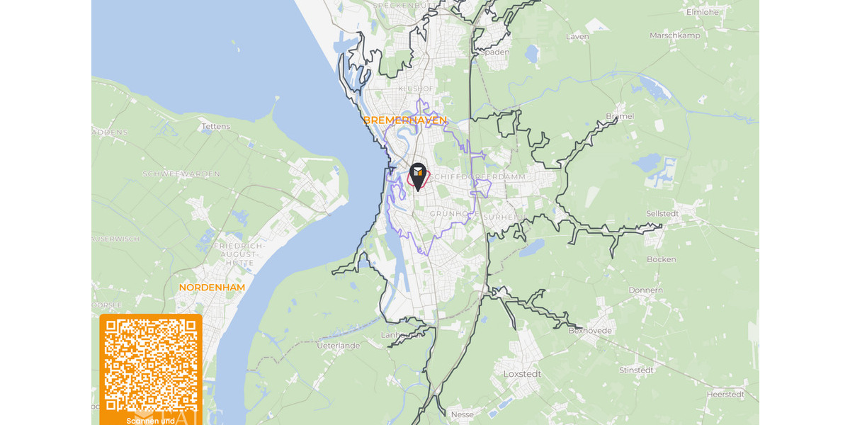 Zimmer Bremerhaven Geestemünde - 3 Zimmer, 69 m&sup2;, 550&euro; | Angebot:25677980