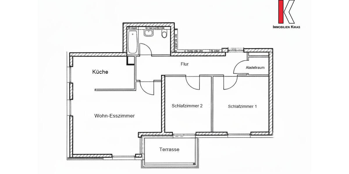 Etagenwohnung Böblingen Flugfeld - 3 Zimmer, 77 m&sup2;, 1.074&euro; | Angebot:25674825