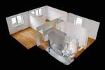 Etagenwohnung Lutherstadt Wittenberg Piesteritz - 3 Zimmer, 58 m&sup2;, 359&euro; | Angebot:26154812
