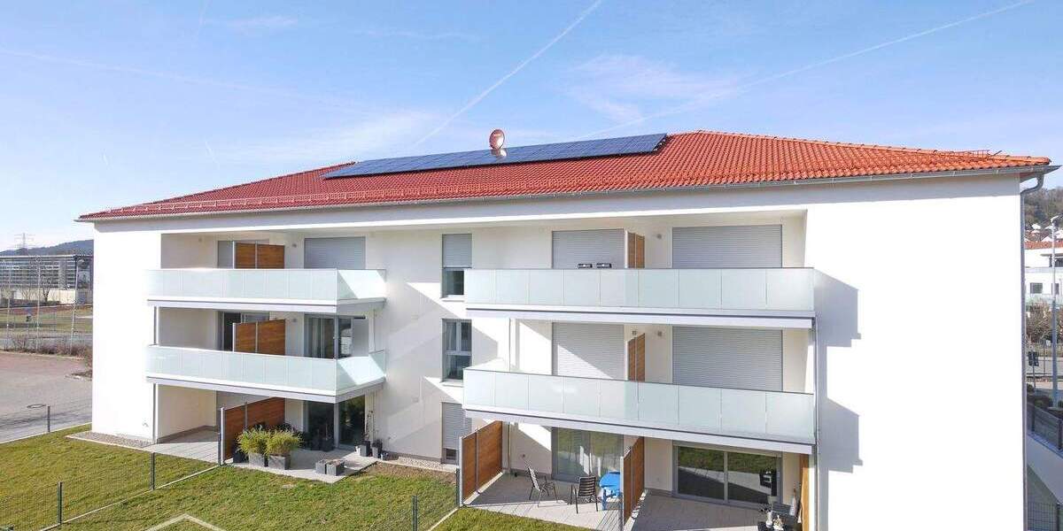 7-TÄLER-WOHNEN-Dietfurt: Neubau 3-Zimmer-Erdgeschoss-Wohnung mit Aufzug u. Tiefgarage 3 zimmer