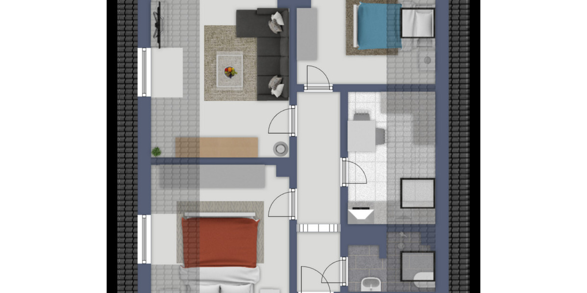 Dachgeschoßwohnung Kiel Neumühlen-Dietrichsdorf - 2.5 Zimmer, 51 m&sup2;, 539&euro; | Angebot:25979447