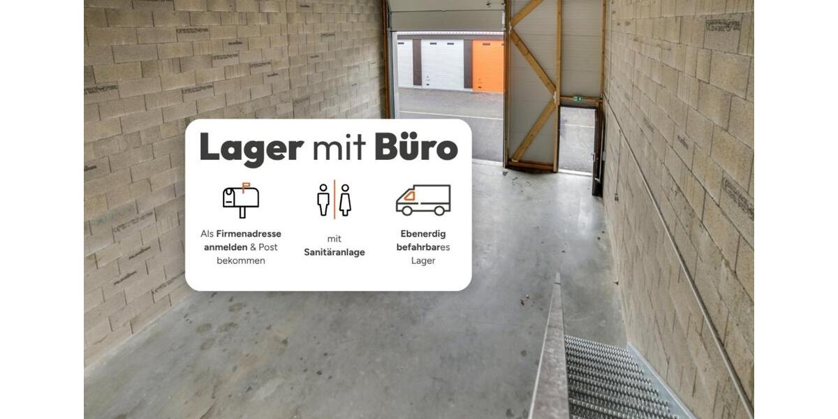 130m² Lager mit Büro | Gewerbefläche mieten in Geestland zimmer