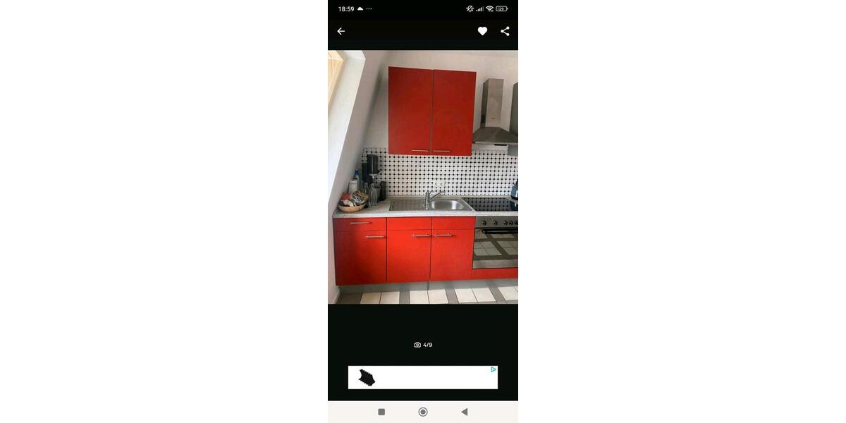Dachgeschoßwohnung Mönchengladbach - 2 Zimmer, 63 m&sup2;, 760&euro; | Angebot:26449093