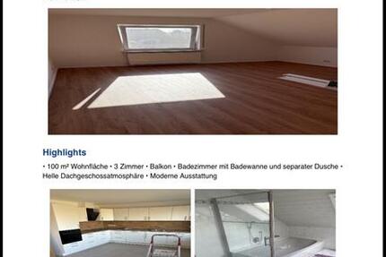 Wohnung Hoya - 3 Zimmer, 100 m&sup2;, 900&euro; | Angebot:25377544