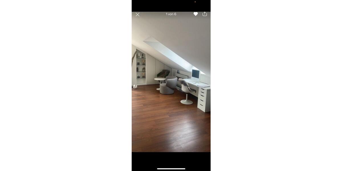 Dachgeschoßwohnung Grafrath - 2 Zimmer, 73 m&sup2;, 1.025&euro; | Angebot:26649485