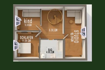 Lichtdurchflutete Penthouse-Maisonette mit wunderschöner Terrasse zimmer