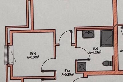 Wohnung Spelle - 3 Zimmer, 68 m&sup2;, 680&euro; | Angebot:25354386