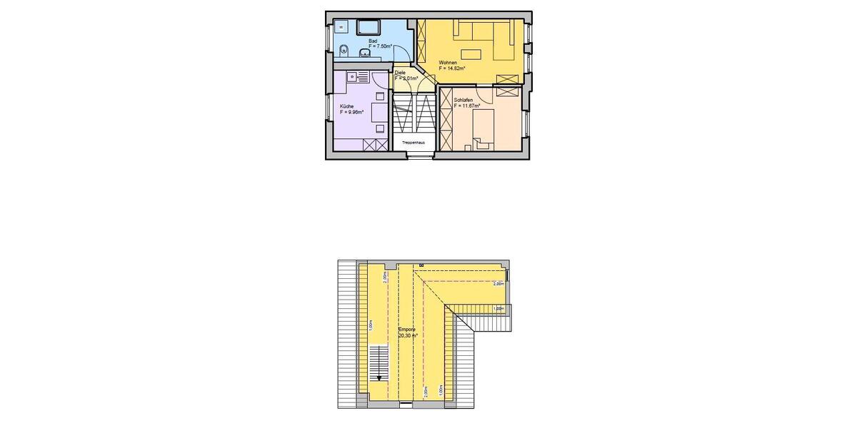 Maisonettenwohnung Hildesheim Himmelsthür - 3 Zimmer, 67 m&sup2;, 555&euro; | Angebot:26049040