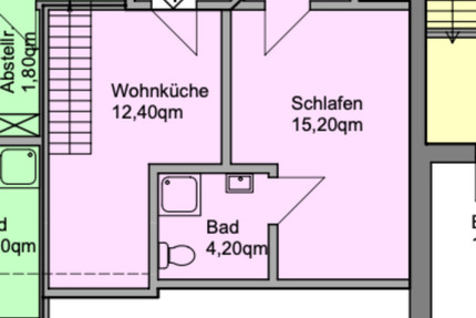 Wohnung Friedeburg - 2.5 Zimmer, 46 m&sup2;, 400&euro; | Angebot:25232798