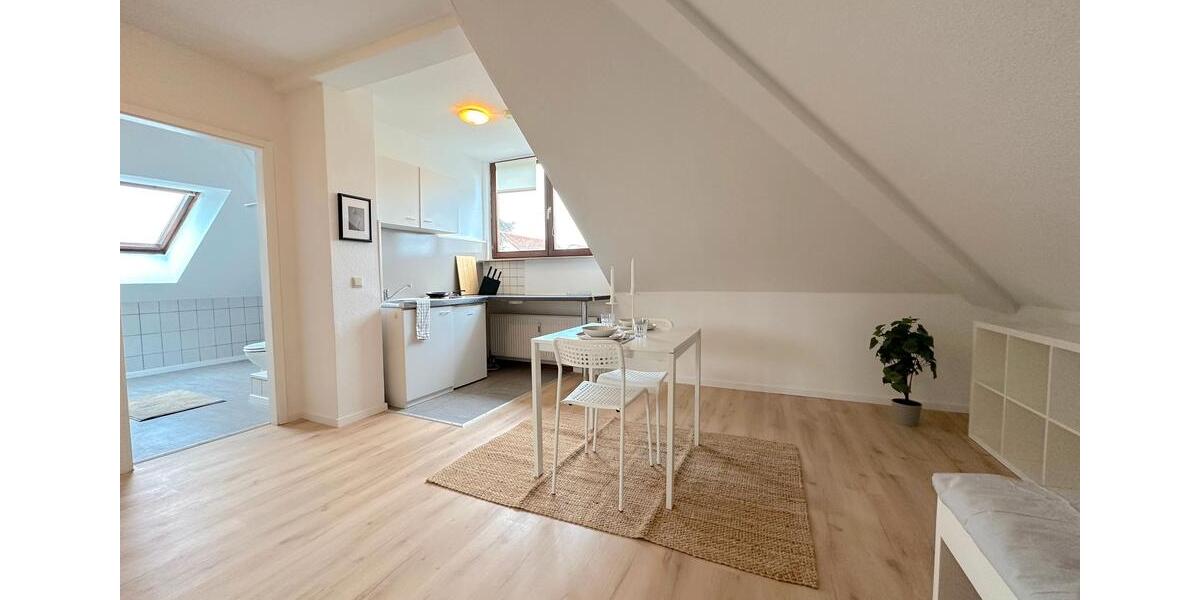 Dachgeschoßwohnung Ladenburg - 1 Zimmer, 24 m&sup2;, 580&euro; | Angebot:25105541
