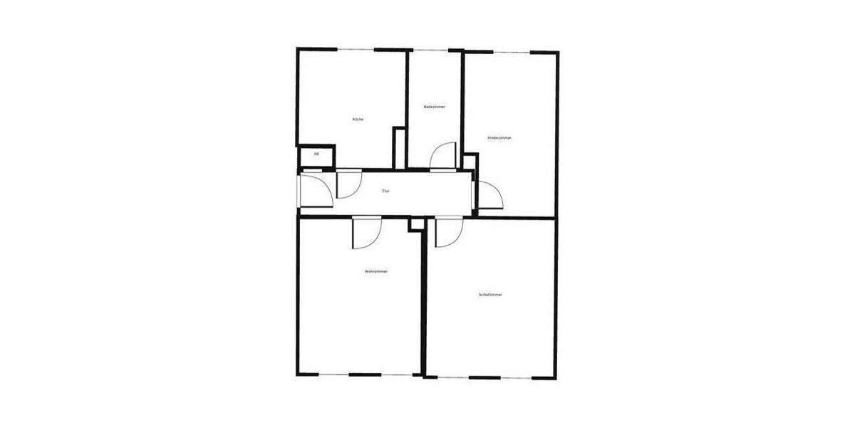 Etagenwohnung Nürnberg - 3 Zimmer, 60 m&sup2;, 745&euro; | Angebot:26456274